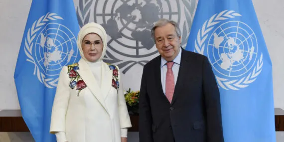 Emine Erdoğan'dan BM'de 'sıfır atık' görüşmesi haberi