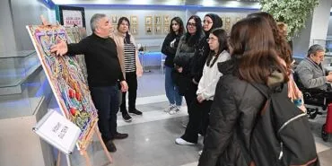 “Fırça İzleri” Karma Resim Sergisi Sanatseverlerle Buluştu haberi