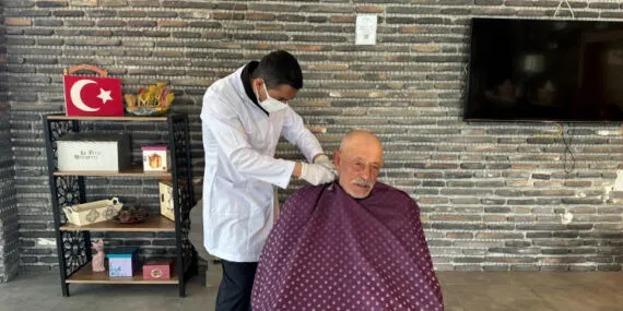 Gaziantep'te yaşlı ve engelliler bayrama hazır haberi