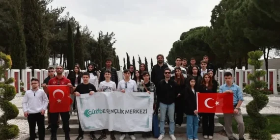 Gebze’den Çanakkale’ye giden sporcuları;“Güzide” gençler karşıladı haberi