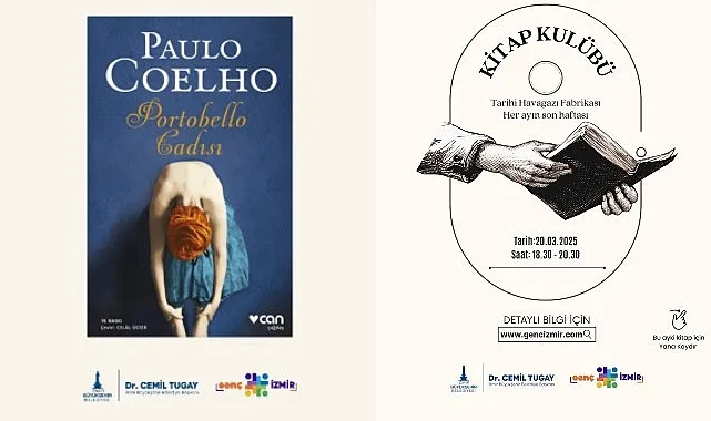 Genç İzmir Kitap Kulübü'nde ayın kitabı "Portobello Cadısı" haberi