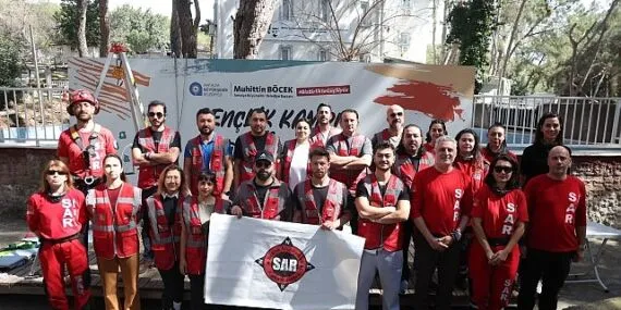 Gençlik kampında arama kurtarma gönüllülerine eğitim kampı haberi