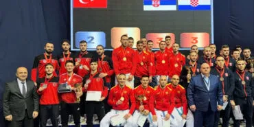 Geyveli karateci Türkiye ve Balkan ikincisi oldu haberi