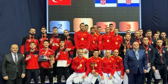 Geyveli karateci Türkiye ve Balkan ikincisi oldu haberi