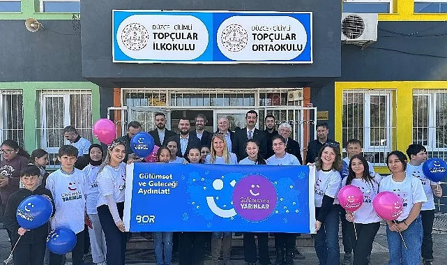Gülümseten Yarınlar Platformundan Düzce’de Eğitime Teknolojik Destek haberi