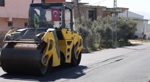 Hatay Büyükşehir yol çalışmalarında hız kesmiyor haberi
