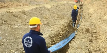 Honaz Kaklık’ta asbest borular tarihe karışıyor haberi