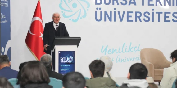 İbrahim Gülmez , BTÜ Konuşmaları’nın konuğu oldu haberi