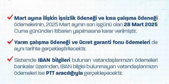 İşsizlik maaşı bayram öncesi hesaplarda haberi