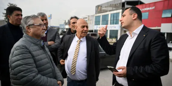 İzmir Bornova’da nakliyecilerin projesi hayata geçiyor haberi