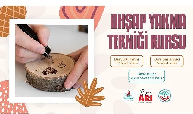 KAPEM’de Ahşap Yakma Tekniği Kursu haberi