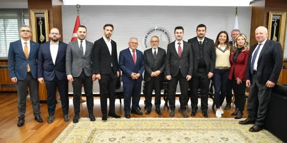 Kayseri Büyükşehir Prof. Dr. Naci Görür'ü ağırladı haberi