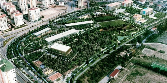 Kayseri Talas Millet Bahçesi'nde sona geliniyor haberi