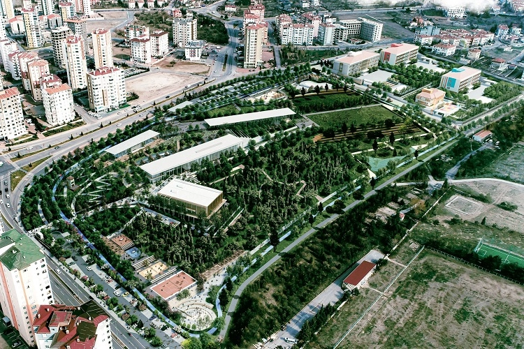 Kayseri Talas Millet Bahçesi'nde sona geliniyor haberi