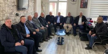 Keşan'da esnaf başkanlarından Ziraat Odası'na ziyaret haberi