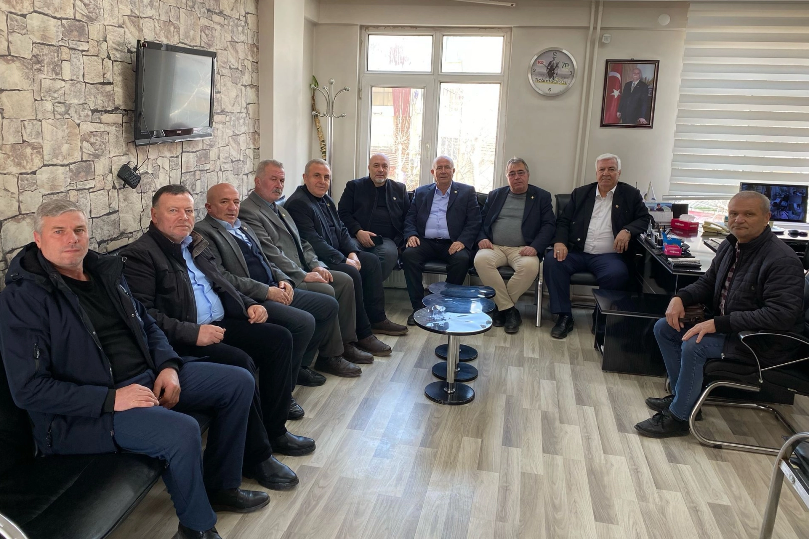 Keşan'da esnaf başkanlarından Ziraat Odası'na ziyaret haberi
