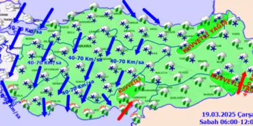 Kış geri döndü! Meteoroloji 48 ili 'sarı' kodlu uyardı! haberi