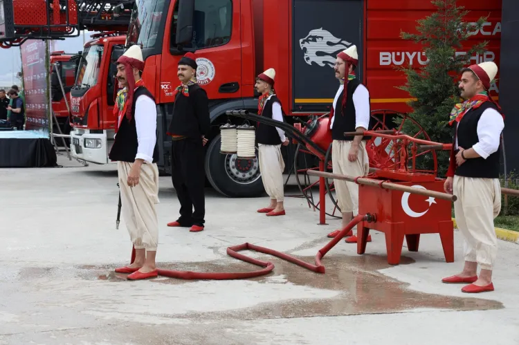 Kocaeli Büyükşehir İtfaiyesi gücüne güç kattı haberi