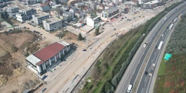 Kocaeli Büyükşehir, trafiğe kapatılan menfezde çalışmalarını tamamladı haberi