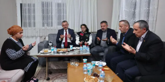 Kocaeli'de iftarda duygulandıran karşılama haberi