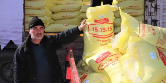 Kocaeli'den üreticiye yüzde 50 hibeli gübre haberi