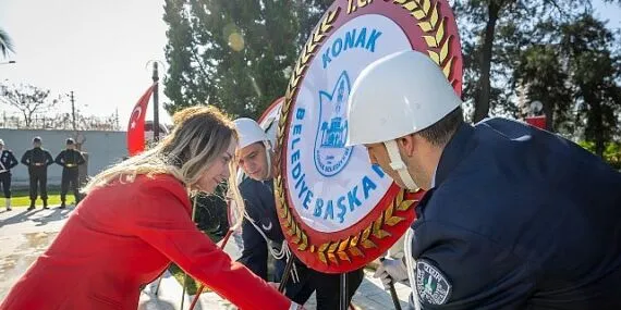 Konak Çanakkale şehitlerini andı haberi