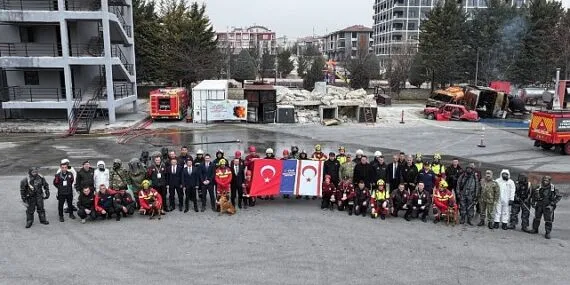 Konya İtfaiyesi’nden TİKA İş Birliğinde Kuzey Kıbrıslı İtfaiyecilere Eğitim ve Tatbikat haberi