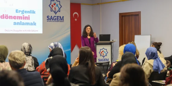 Konya Selçuklu'da SAGEM'den 'ergenlik' semineri haberi