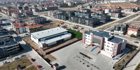 Konya Spor Lisesi'nde yeni spor salonu haberi