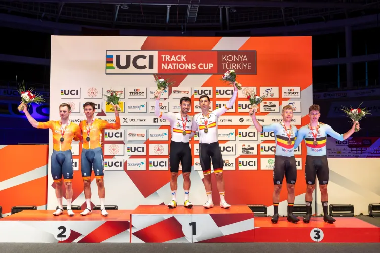 Konya Velodromu hızını kanıtladı! Konya'da heyecan dolu üç gün haberi