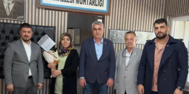 MHP Onikişubat’tan ilçenin kadın muhtarlarına ziyaret haberi