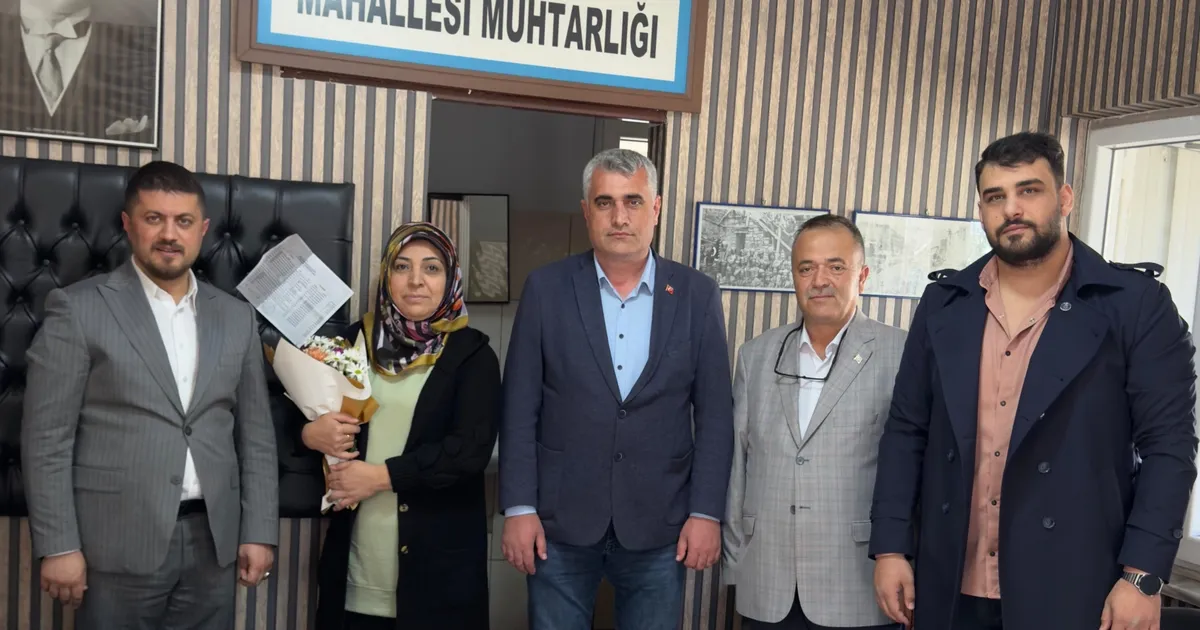 MHP Onikişubat’tan ilçenin kadın muhtarlarına ziyaret haberi