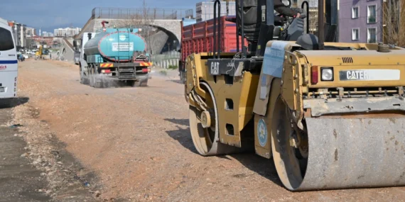 Manisa Büyükşehir Cider Yolu’nda asfalt öncesi çalışmalara başladı haberi