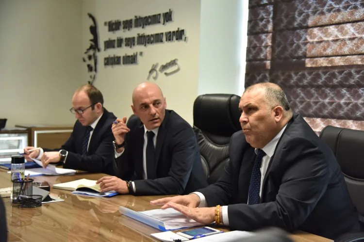 Manisa MASKİ iş güvenliği için toplandı haberi