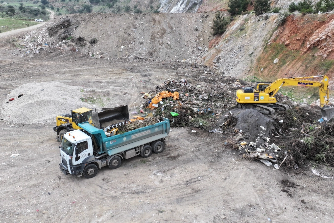 Manisa'da kaçak dökümlere 7/24 denetim haberi