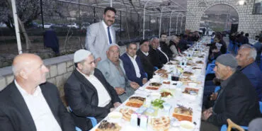 Mardin Yeşilli'de MHP'nin iftarına büyük ilgi haberi
