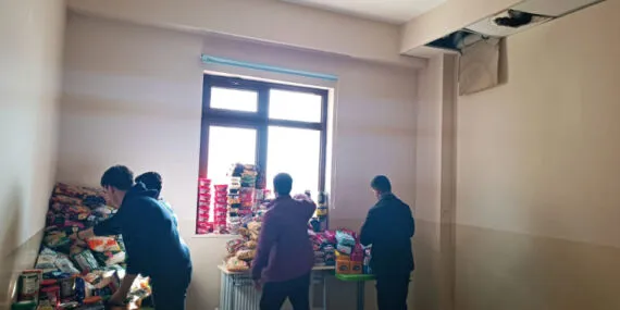 Mardinli öğrencilerden Gazze'deki kardeşlerine anlamlı bağış haberi