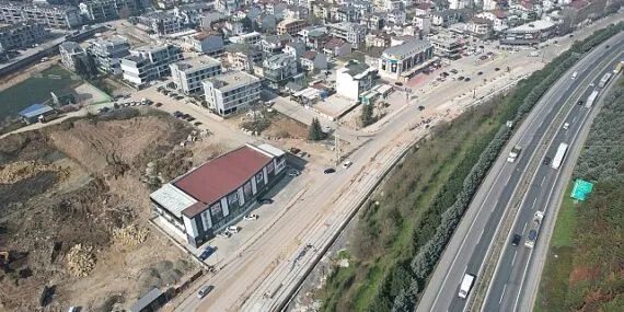 Menfez trafiğe açıldı, geçici güzergâh kaldırıldı haberi