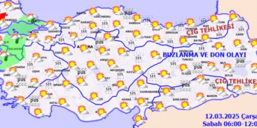 Meteoroloji paylaştı! Marmara ve Ege'ye 'rüzgar' uyarısı! haberi