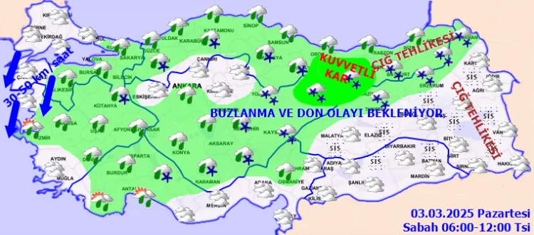 Meteoroloji'den haftaya 'kuvvetli' başlangıç! haberi