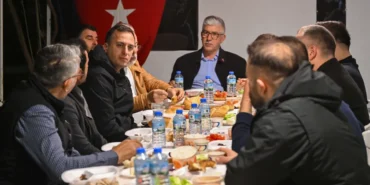 Minibüsçülerle sahur sofrasında buluştu! haberi