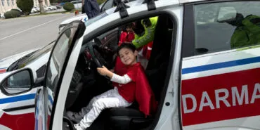 Minik öğrencilerden Jandarma Komutanlığı’na anlamlı ziyaret haberi