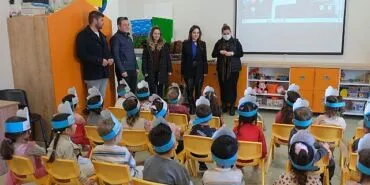 Minik öğrencilere suyun önemi anlatıldı haberi