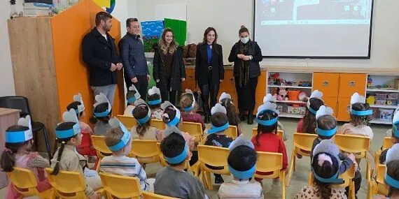 Minik öğrencilere suyun önemi anlatıldı haberi