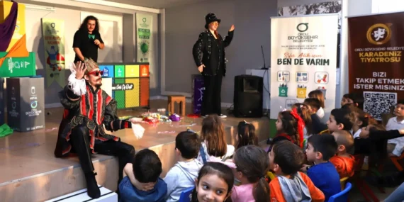 Minikler sıfır atığı eğlenerek öğrendiler haberi