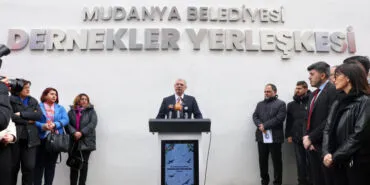 Mudanya'da STK'lara özel yerleşke hizmete girdi haberi