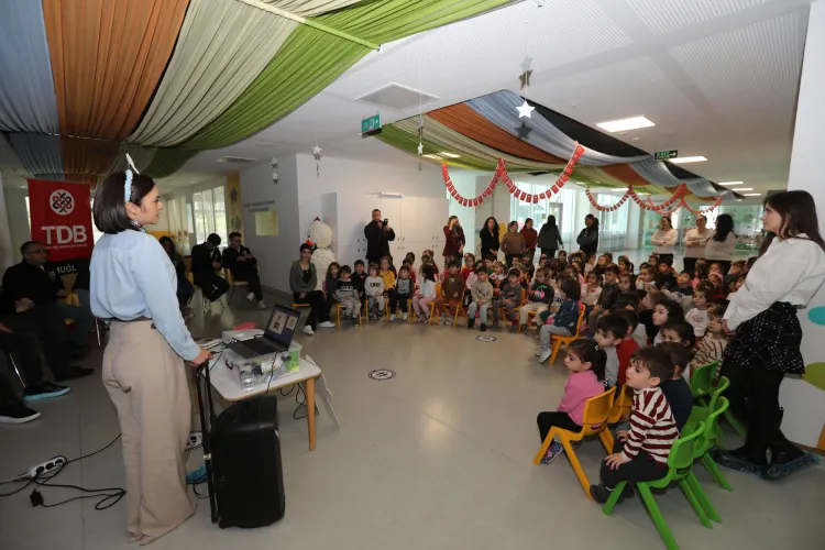 Muğla'da minikler diş sağlığını eğlenerek öğrendi haberi