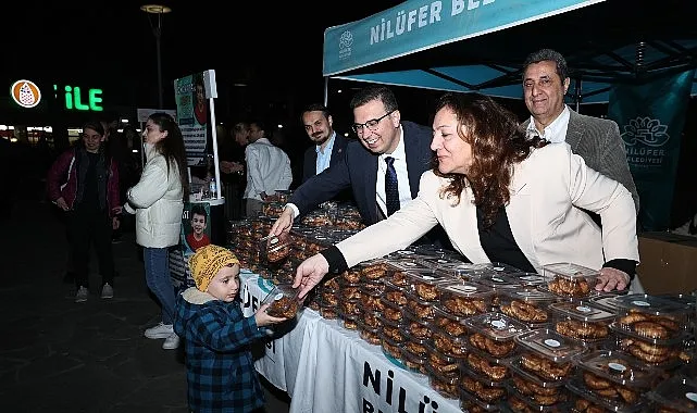 Nilüfer Belediyesi’nden Kadir Gecesi’nden kandil simidi ikramı haberi