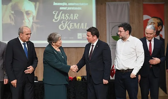 Osmangazi’de ‘Yılın Aydını’ Yaşar Kemal haberi