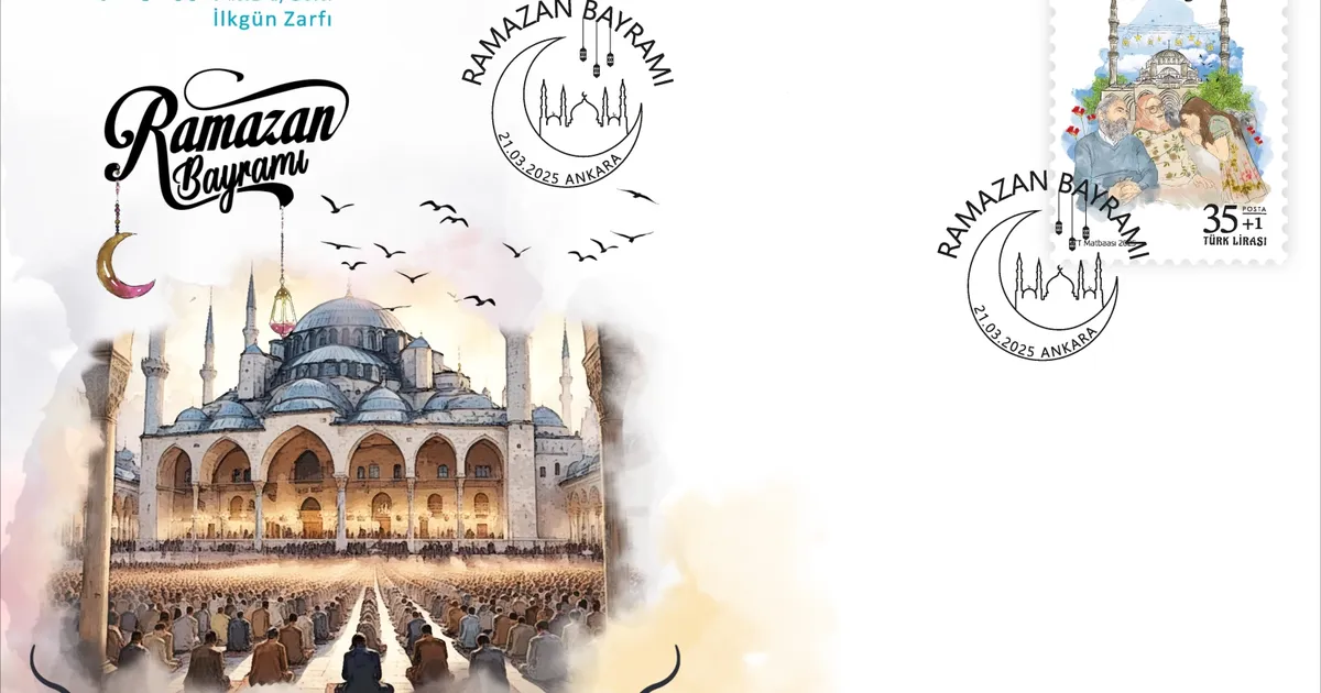 PTT'de bu kez tema 'Ramazan Bayramı' haberi